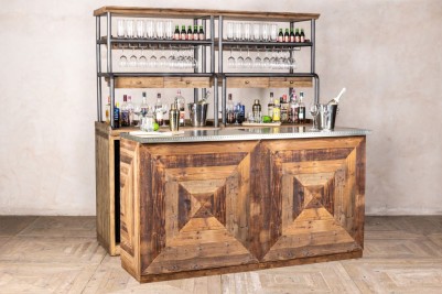 Wooden Bespoke Home Bar Unit
