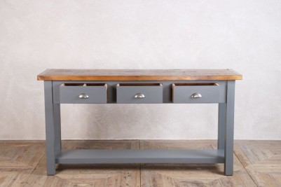 Pine Console Table Sideboard