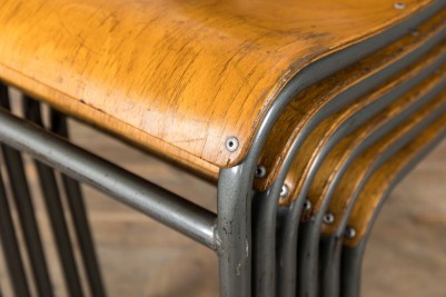 vintage school chairs