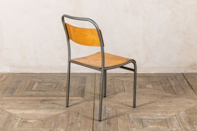 vintage stacking school chairs