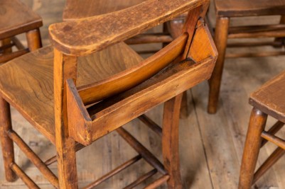 vintage church chairs