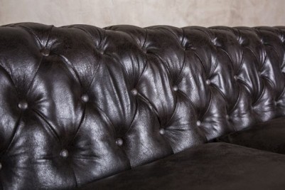 leather Chesterfield sofa