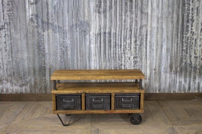 Industrial Style Television Stand