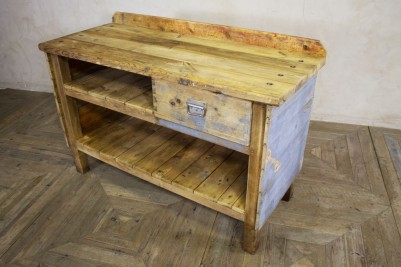vintage wooden sideboard