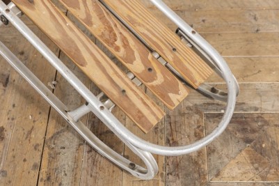 Wooden slat Metal Frame Sledge