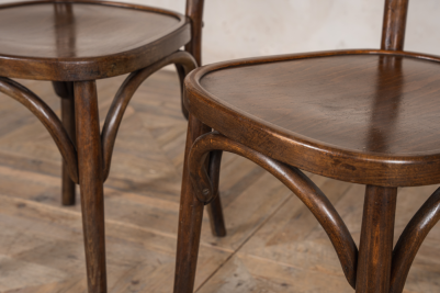 vintage thonet style bentwood chairs
