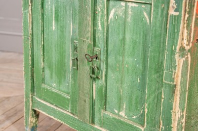 Green Wooden Cupboard