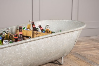 Galvanised Tin Bathtub