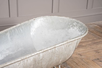 Galvanised Tin Bathtub