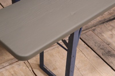 grey outdoor table
