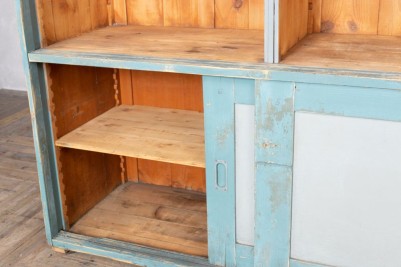 Pair of Large Pantry Kitchen Cupboards - Sliding Cupboard