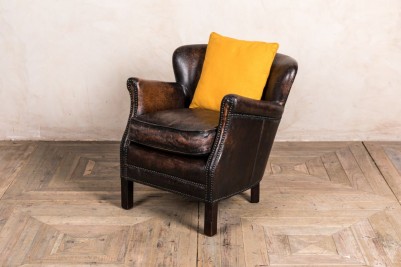 rustic armchair