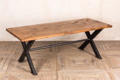 sheffield x frame dining table