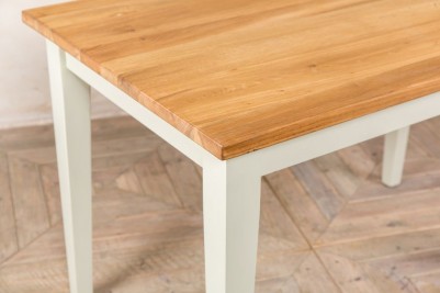 small oak dining table