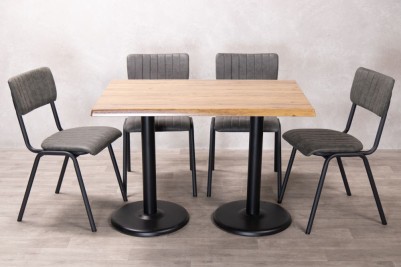aged-pine-rectangle-cafe-table-round-bases-with-jubilee-chairs