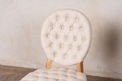 french style button back chairs