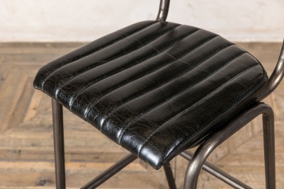 black frame stool