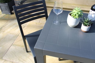 Barcelona 70cm x 70cm Outdoor Table - Grey