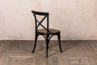 black kitchen chair