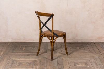 cross back dining chair