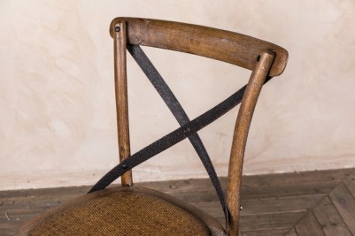 rustic oak kitchen chair