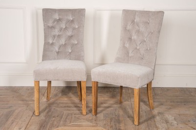 light grey upholstered chair