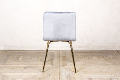 back of contemporary dining chair cool grey