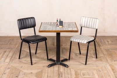 bistro table with metal leg