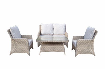 Charlecote Outdoor 4 Seater Sofa and Chair Set
