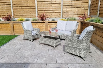 Charlecote Outdoor 4 Seater Sofa and Chair Set