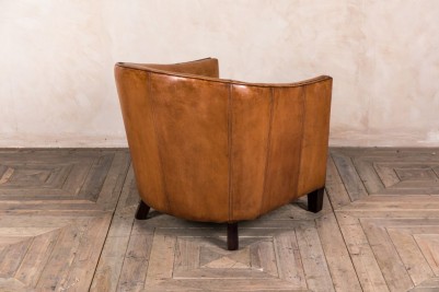 tan leather chair