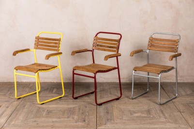 Stackable Chair with Arms