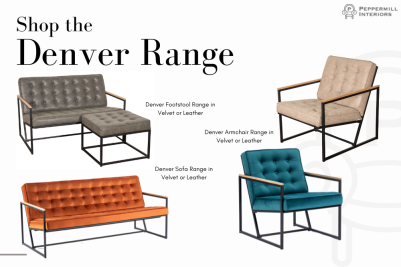 Denver Velvet Armchair Range
