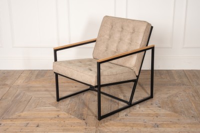cashmere leather armchair