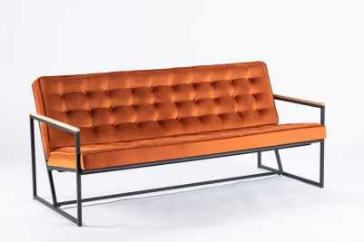 orange sofa