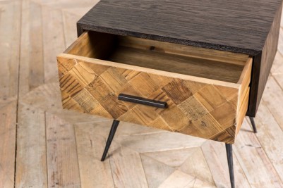 single drawer side table