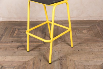 yellow eco friendly bar stool