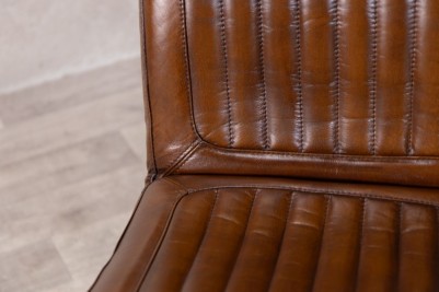 tan leather dining chairs