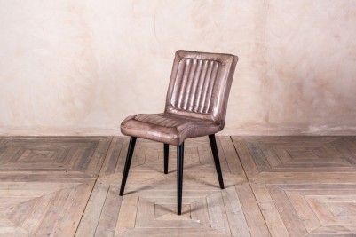 vintage style clay leather chair