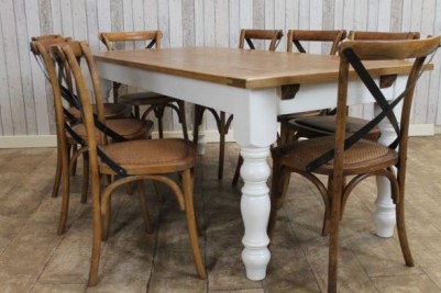 country oak extending table