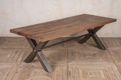 harrogate table with weathered top
