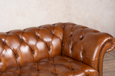 chesterfield sofa in tan
