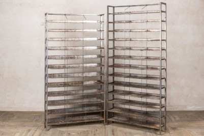 industrial metal shelf