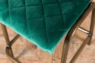 emerald green bar stool