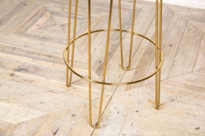 gold legged bar stool