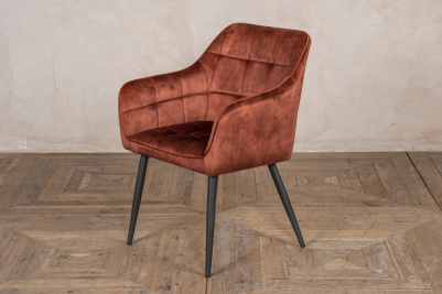 copper dining chair