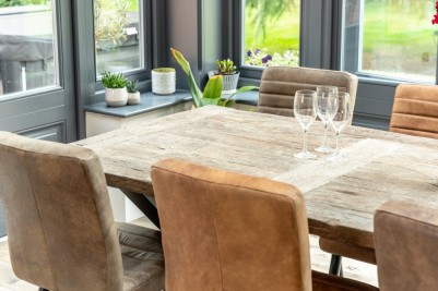 Kendal Reclaimed Oak Dining Table Range