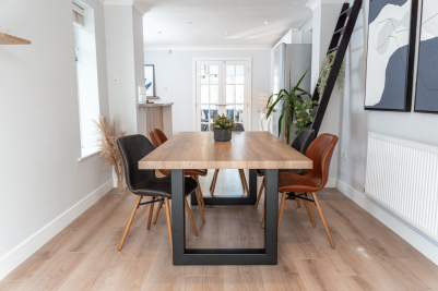 kent industrial dining table