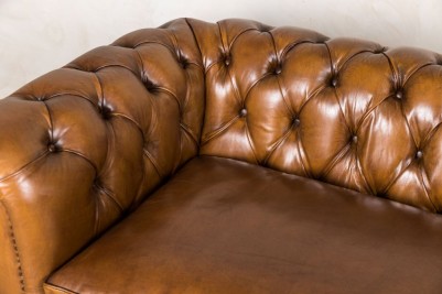 leather chesterfield