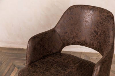 brown dining chair